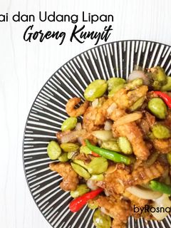 Gambar Petai dan Udang Lipan Goreng Kunyit