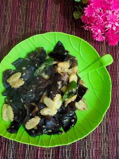 Foto resep Tumis jamur kuping dan jagung muda (cocok untuk diet)
