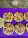 Pizza mini (Saos pedas cm sedikit utk anak TK)