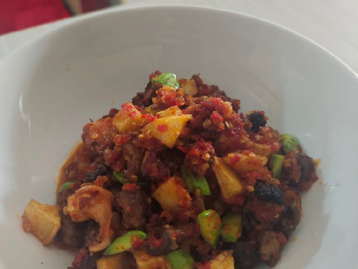 Resep Sambal kentang ati ampela yang Menggugah Selera