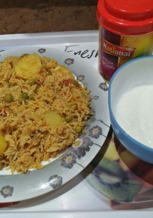 A picture of Alo matr tehri. #CookpadApp.