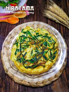 Foto resep Niratama (Telur Dadar Kucai)