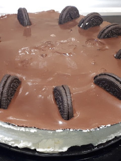 A picture of Cheesecake with OREO.