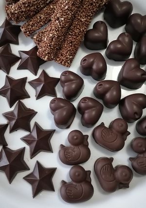 Una foto de Chocolates con pepita 💗🍫