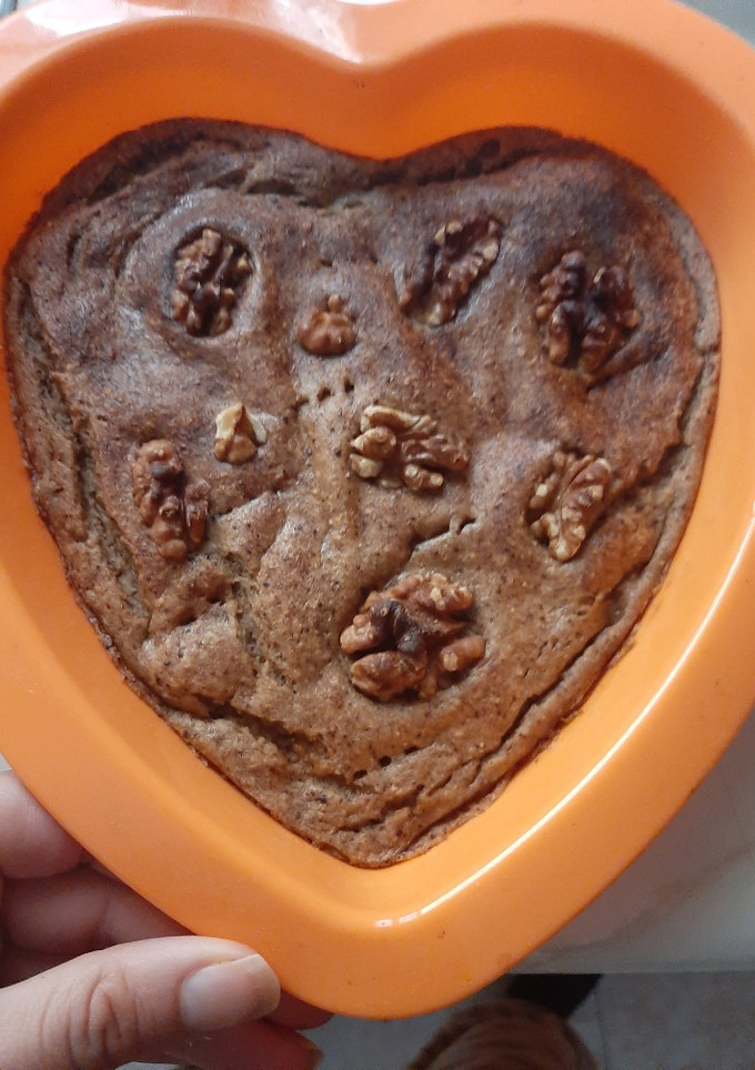 Una foto de Brownie de plátanos
