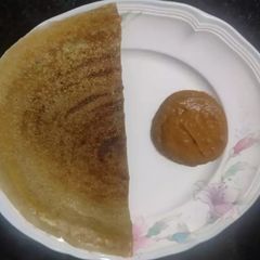 A picture of Barnyard millet spicy dosa.