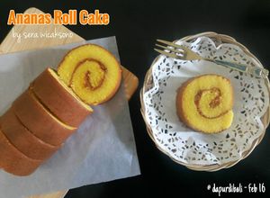 Foto resep Ananas Roll Cake