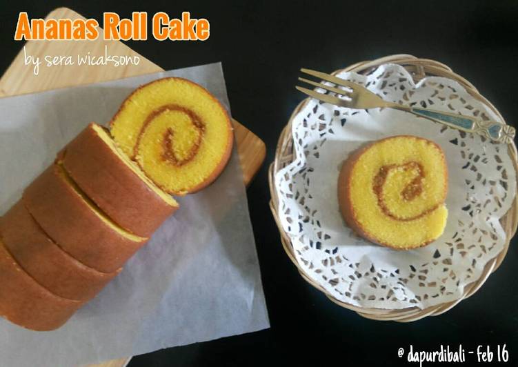 Proses mengolah Ananas Roll Cake, Lezat