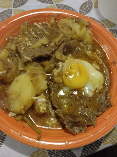Una foto de Bifes a la criolla o Carrero