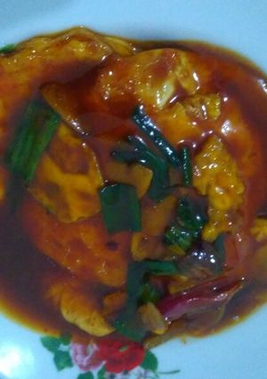 Foto resep Telor ceplok sauce