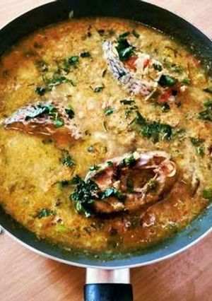 A picture of Fish gravy.