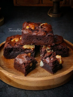 Foto resep Mocaf Nutty Fudgy Brownies