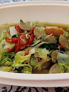 Foto resep Tumis Sawi Teri Bakso