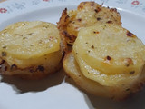 Torre de papas a la crema