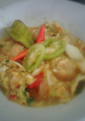 Foto resep Cilok vegetarian goang