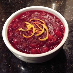 A picture of Holiday Cranberry Sauce.