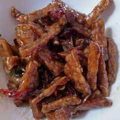 A picture of Tempe Tumis Kecap.