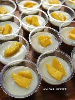 Foto resep Pudding Coklat Vla Vanilla