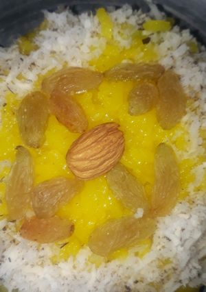 A picture of Yellow sweet rice.