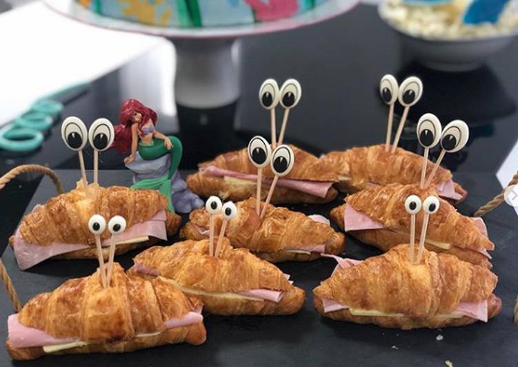 Comment Servir Croissants-crabs