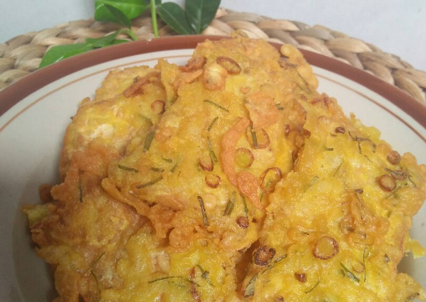 Tempe Goreng Tepung Daun Jeruk