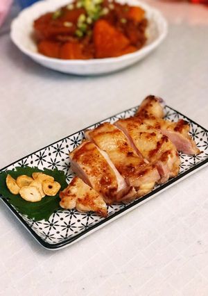 香煎醬醃雞腿 的食譜成品照片