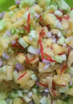 Foto resep Acar Nanas Timun