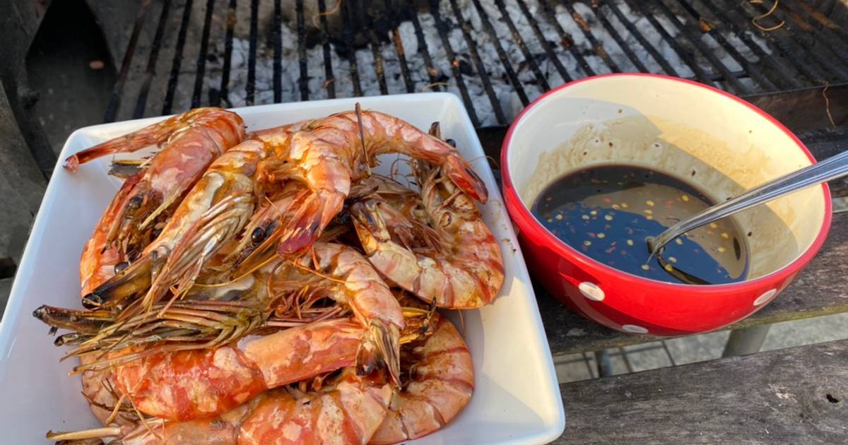 Bbq king prawns sale