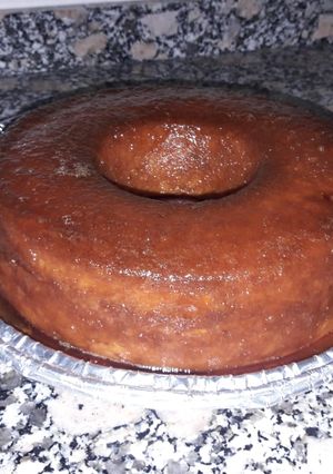Una foto de Budín de pan