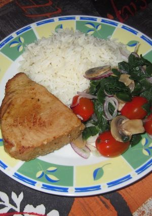 Una foto de Filetes de Atún con Jengibre y Limón