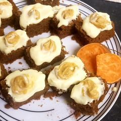 A picture of Sweet potato bake slices.