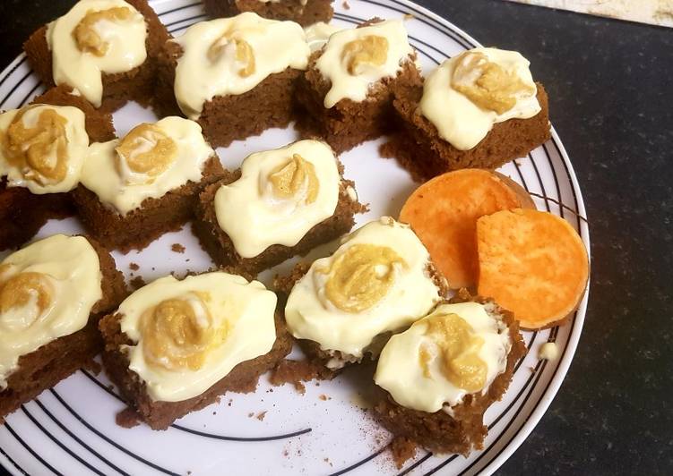 Any-night-of-the-week Sweet potato bake slices