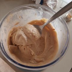 A picture of Banana ice-cream.