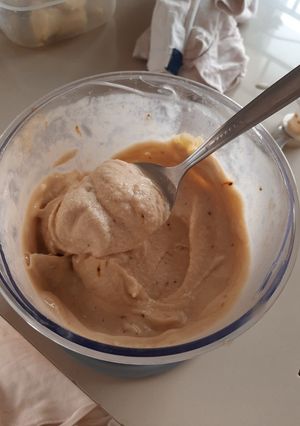 A picture of Banana ice-cream.