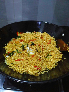 Foto resep Oseng Mie Telur