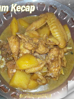 Foto resep Ayam Kecap Kentang