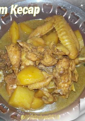 Foto resep Ayam Kecap Kentang
