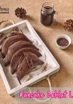 Foto resep Pancake Coklat Lipat