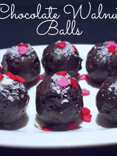 A picture of Chocolate Walnut Balls.