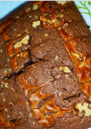 A picture of Peanut Butter Chocolate Cake.