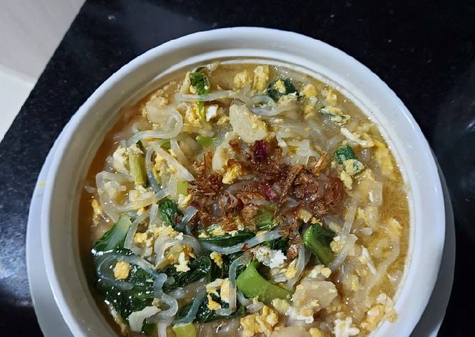 Recipe: Delicious Mie Shirathaki tek2 (kuah)