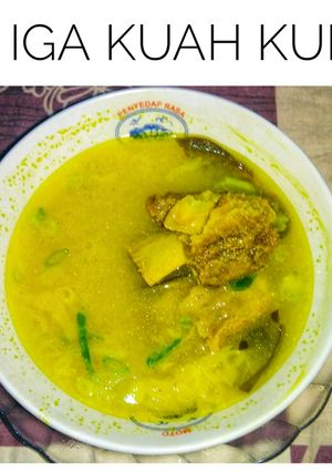 Foto resep Soto Iga Kuah Kuning