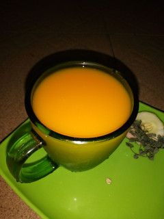 A picture of Mango juice.