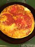 Tortilla de papas con acelgas