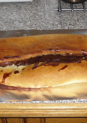 Una foto de Plegado de chocolate Angélica
