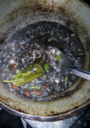 Foto resep Cumi masak hitam