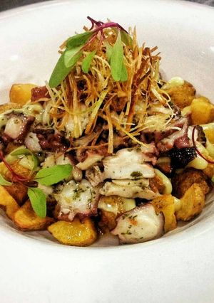 Una foto de Pulpo al gril