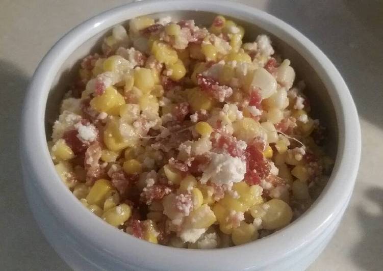 Easiest Way to Prepare Super Quick Homemade Corn &amp; Bacon Relish