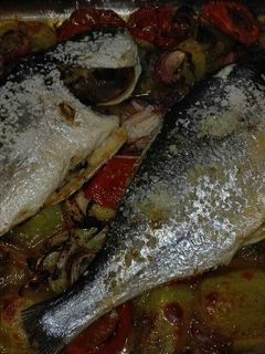 Una foto de Dorada al horno