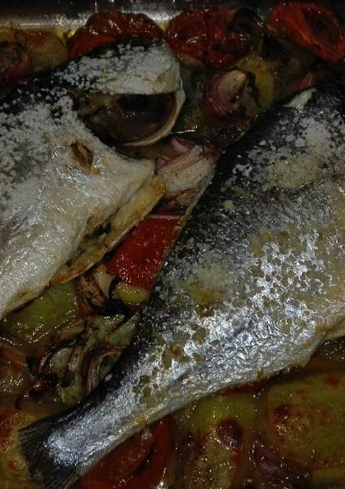 Una foto de Dorada al horno